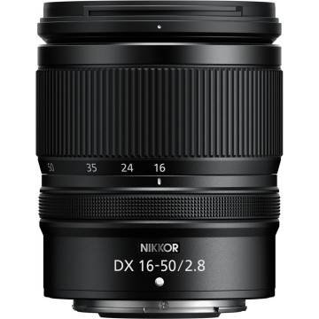 NIKKOR Z DX16-50mm f2.8 VRレンズ NIKKOR Z 16-50mm f/2.8 VR lens